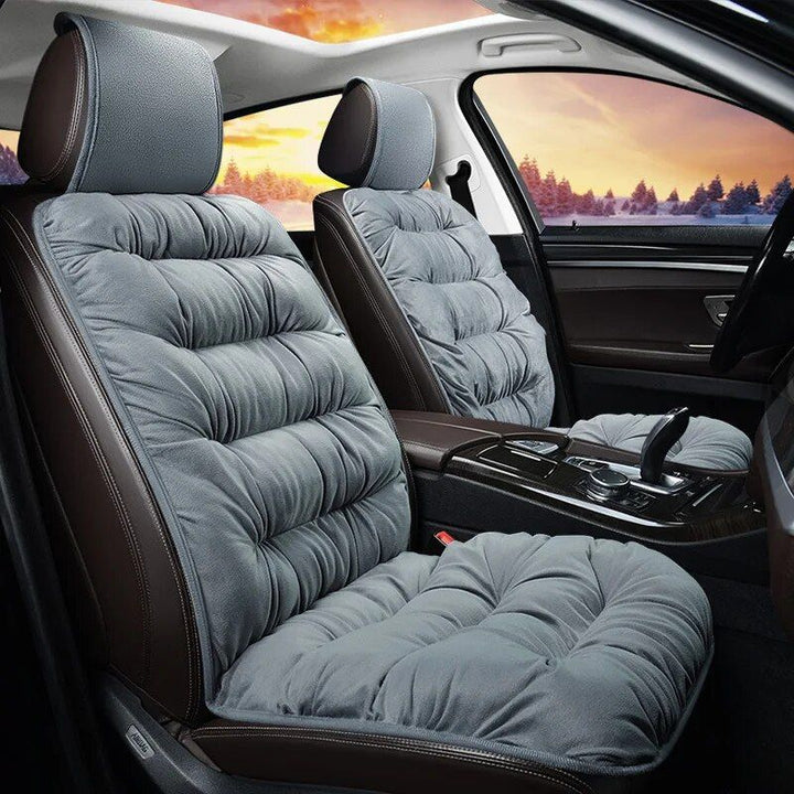 All-Season Plush Fleece Car Seat Cushion