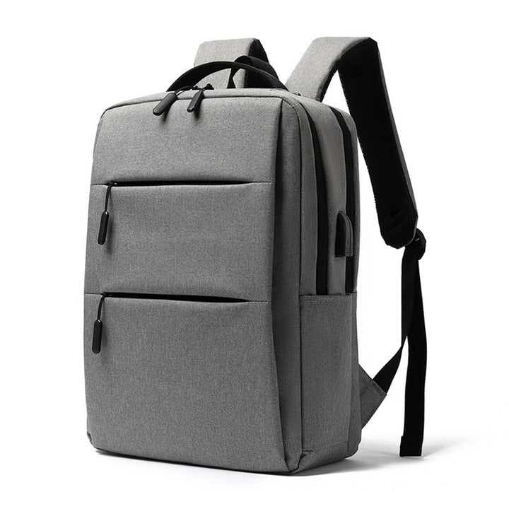 Men S Casual Business Computer Bag Usb Large Capacity Travel Student Outdoor Backpack