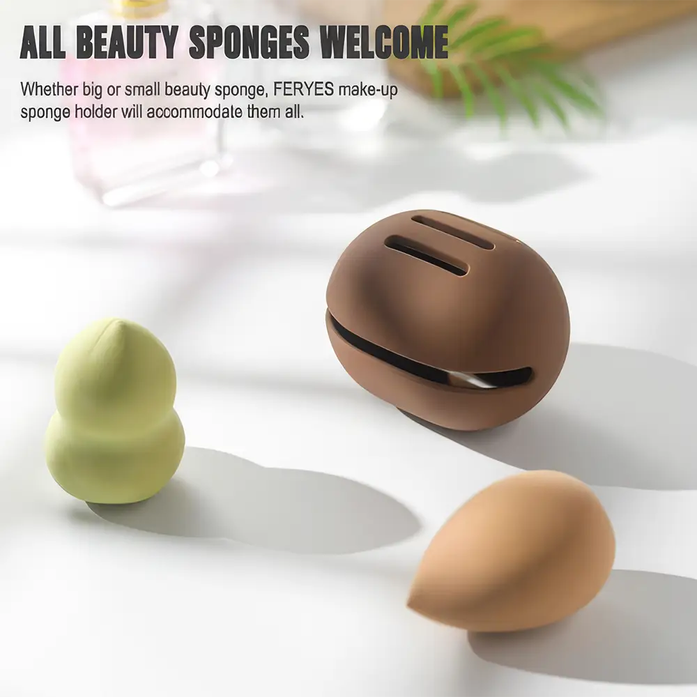 Silicone Beauty Sponge Holder: Clean, Portable, Eco-Friendly