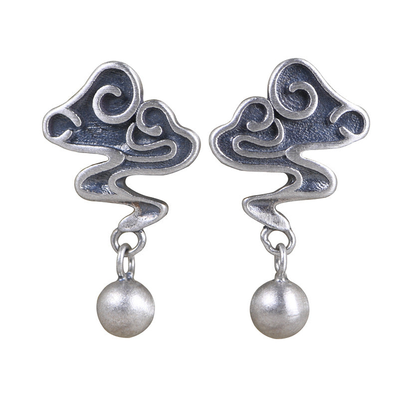Vintage Craft And Artistic Temperament Earrings