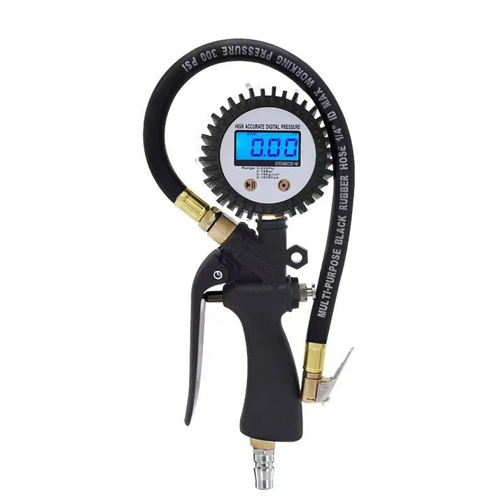 Digital Hand-Held Tyre Pressure Gauge & Inflator for Repair Shops