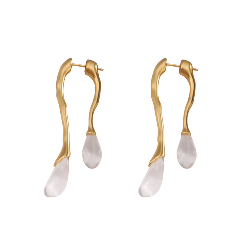 Women's All Match Silver Luxury Sense Earrings