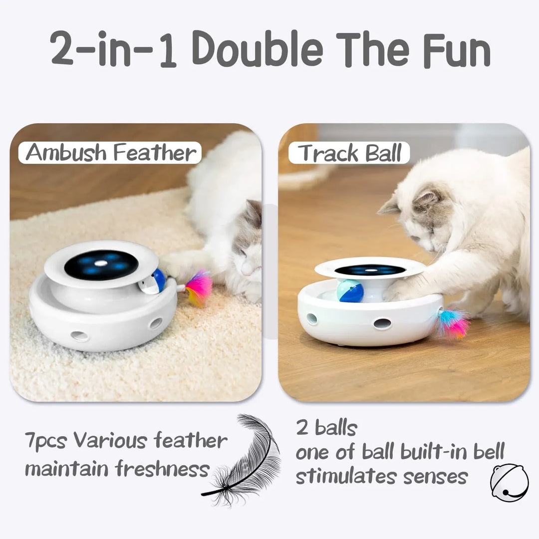 2 in 1 Smart Cat Toy
