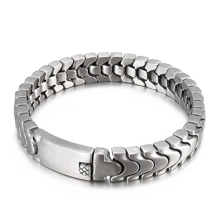 Fashion Simple Titanium Steel Men's Bracelet