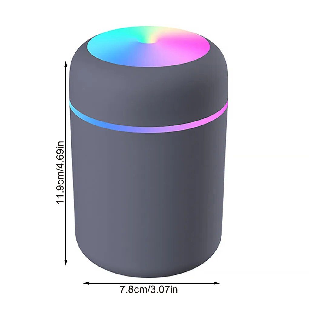 USB Portable Humidifier with Colorful Aroma Diffusion