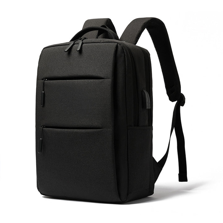 Men S Casual Business Computer Bag Usb Large Capacity Travel Student Outdoor Backpack