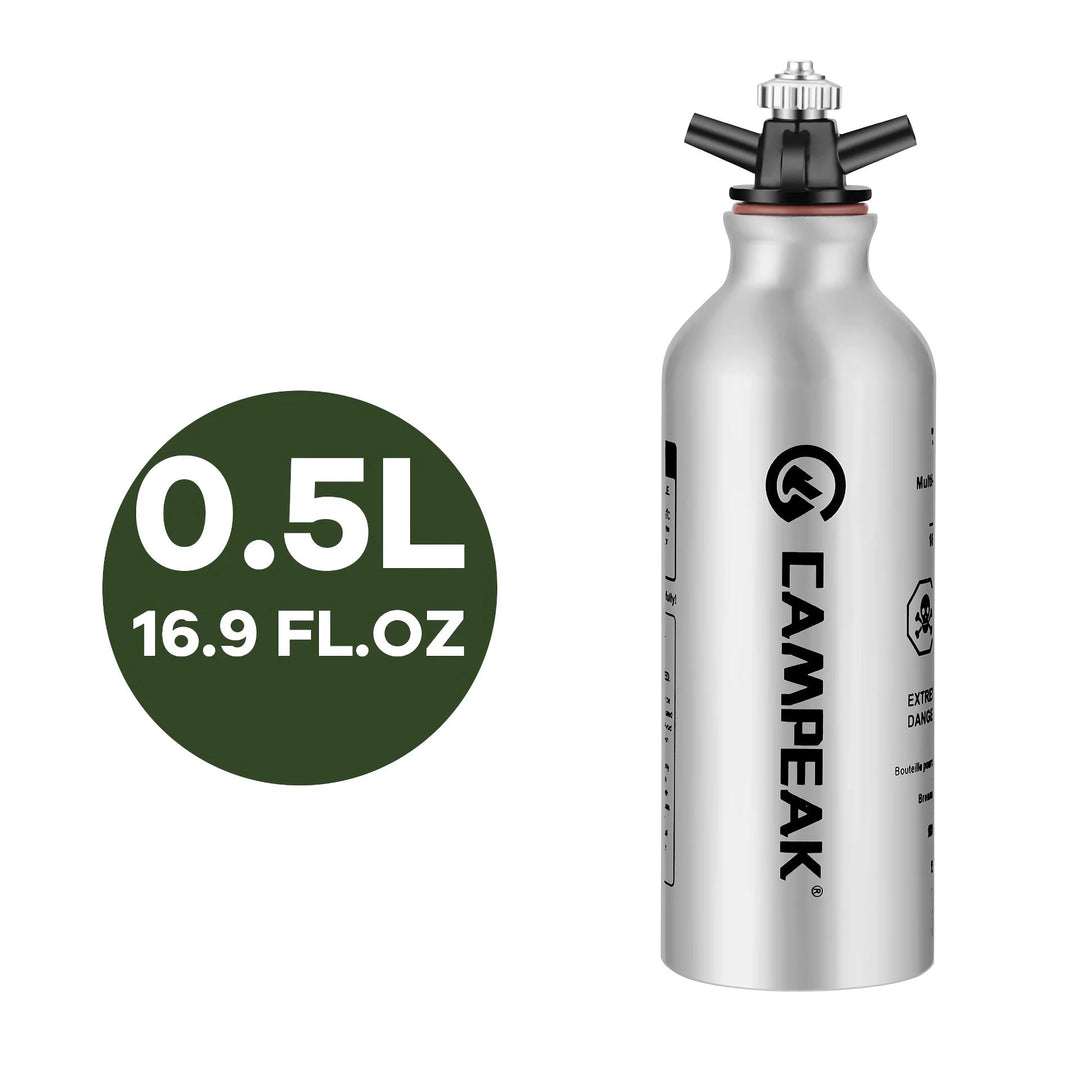 Portable liquid Fuel Aluminum Bottle