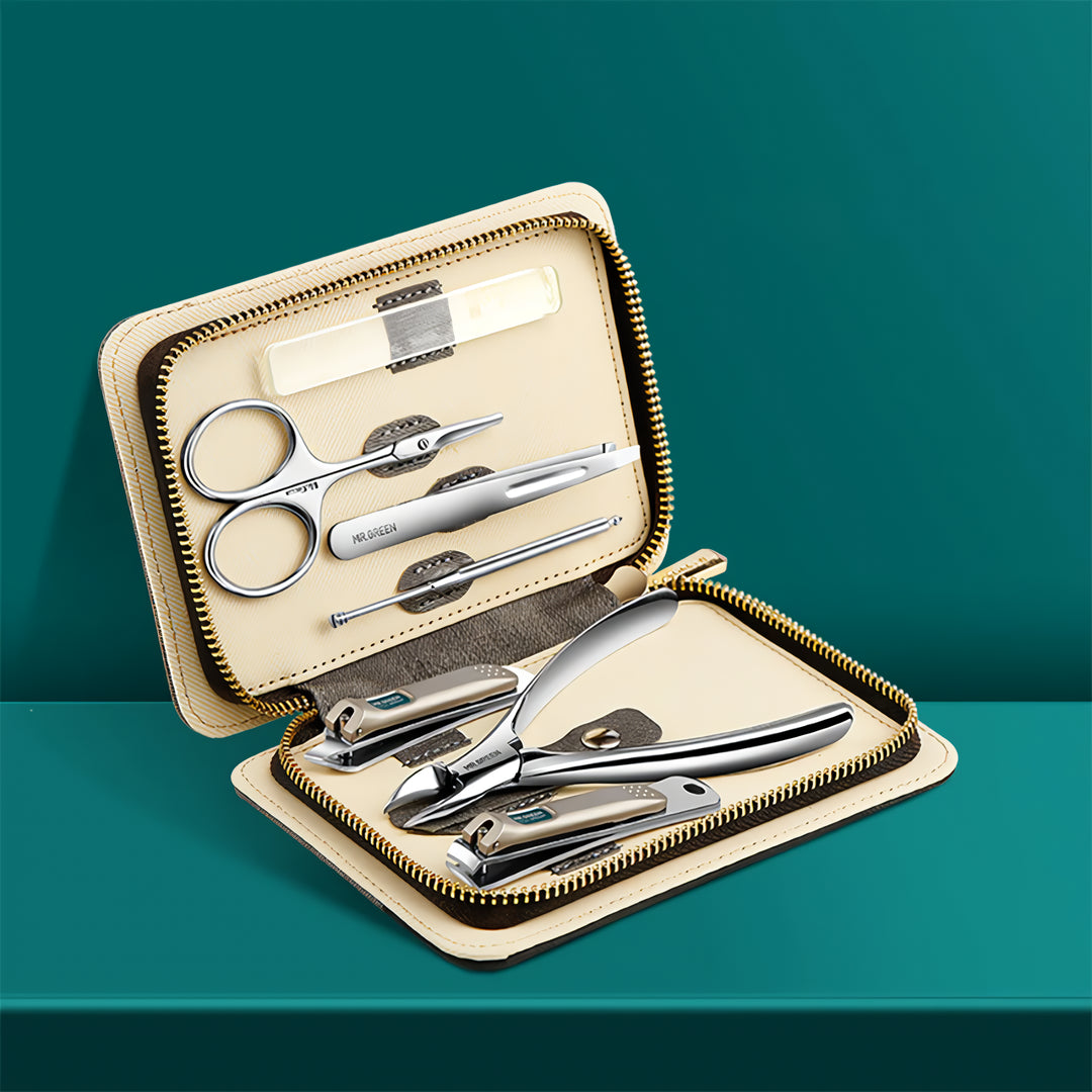 Color Contrast Stainless Steel Manicure Set