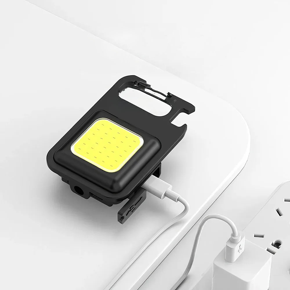 Multifunctional USB Rechargeable Mini LED Flashlight