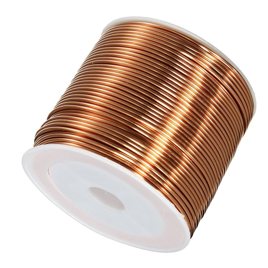 1.0mmx25m Copper Coil Magnet Wire Welding Cable Enameled Wire Roll - MRSLM