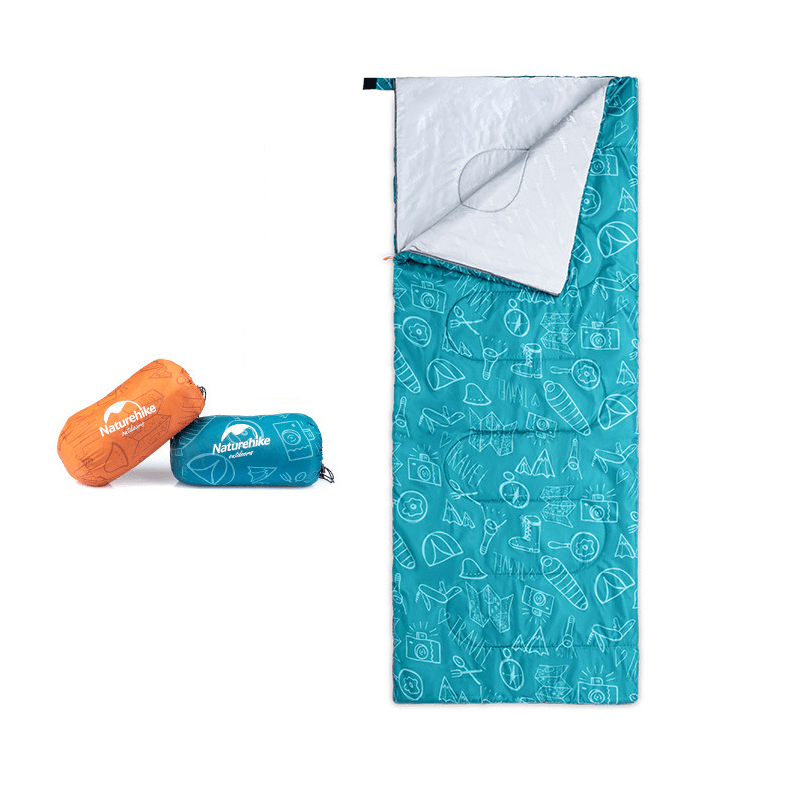 Naturehike Summer Thin Envelope Sleeping Bag Adult Single Ultralight Waterproof Portable Outdoor Camping Sleeping Bag - MRSLM