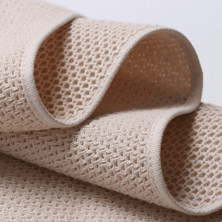 Honana HT-302 Special Weave Mesh Design Soft Pure Cotton Fast Drying High Absorbent Bath Beach Towel - MRSLM