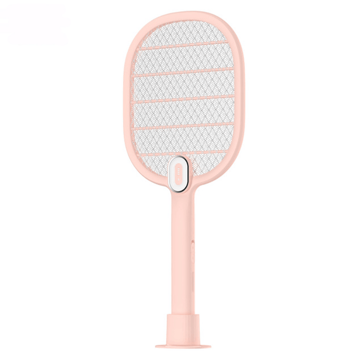 3Life Electric Mosquito Swatter Mosquito Dispeller Rechargeable LED Electric Insect Bug Fly Mosquito Killer Racket 3-Layer Net - MRSLM
