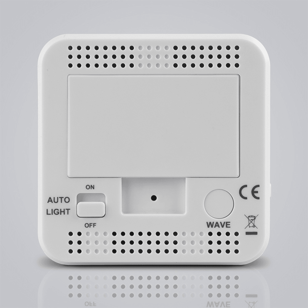 Fanju FJ3533 LCD Digital Alarm Clock Indoor Temperature Dual Alarm Snooze Backlight Function Date Display - MRSLM