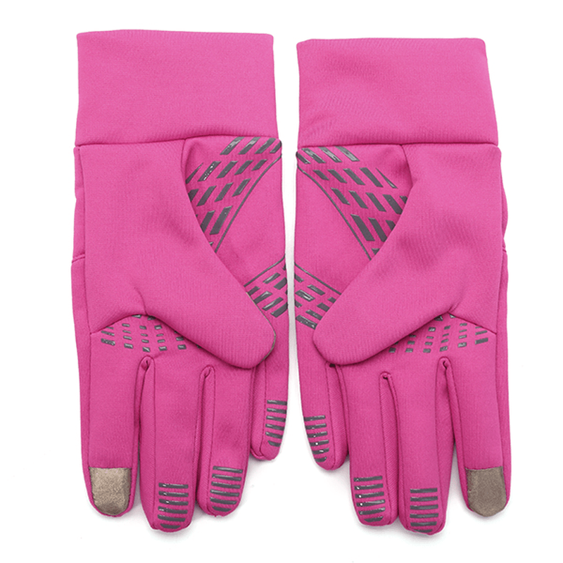 Men Women Warm Waterproof Cycling Sport Gloves - MRSLM