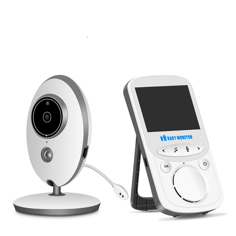 INQMEGA VB605 1080P Wireless Video Baby Monitor IP Camera 2 Way Audio Talk Night Vision Security Surveillance Babysitter Night Vision Temperature Monitoring IP Camera - EU Plug - MRSLM