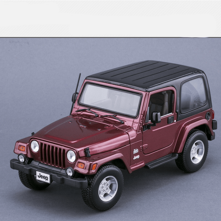 Jeep Alloy Car Simulation Car Model Collection Gift - MRSLM