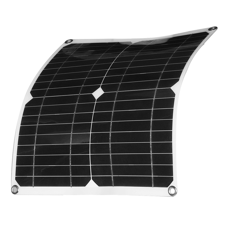 40W Solar Panel Dual USB 30A Controller Solar Cell for Yacht RV Battery Charger - MRSLM