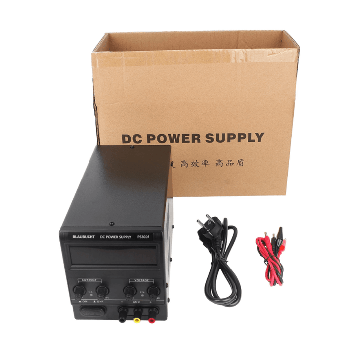 PS-305 30V 5A DC Power Supply Adjustable Laboratory Power Supply Switching Voltage Regulator Current Stabilizer LED 4-Bit Display - MRSLM
