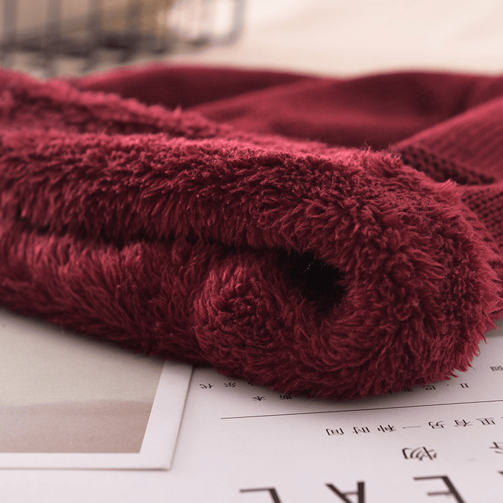 Men'S Fashion Knitted Outdoor Warm Woolen Cap - MRSLM