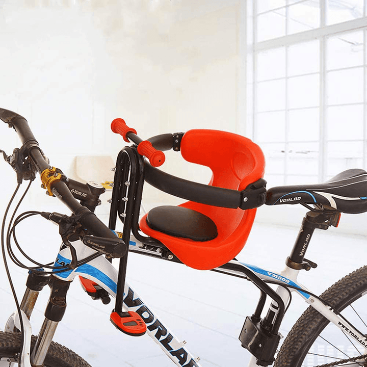 Children'S Baby Bicycle Front Seat Foldable Portable Ultralight Bicycle Seat Carrier Cycling Seat Baby Seat Bike Seat - MRSLM