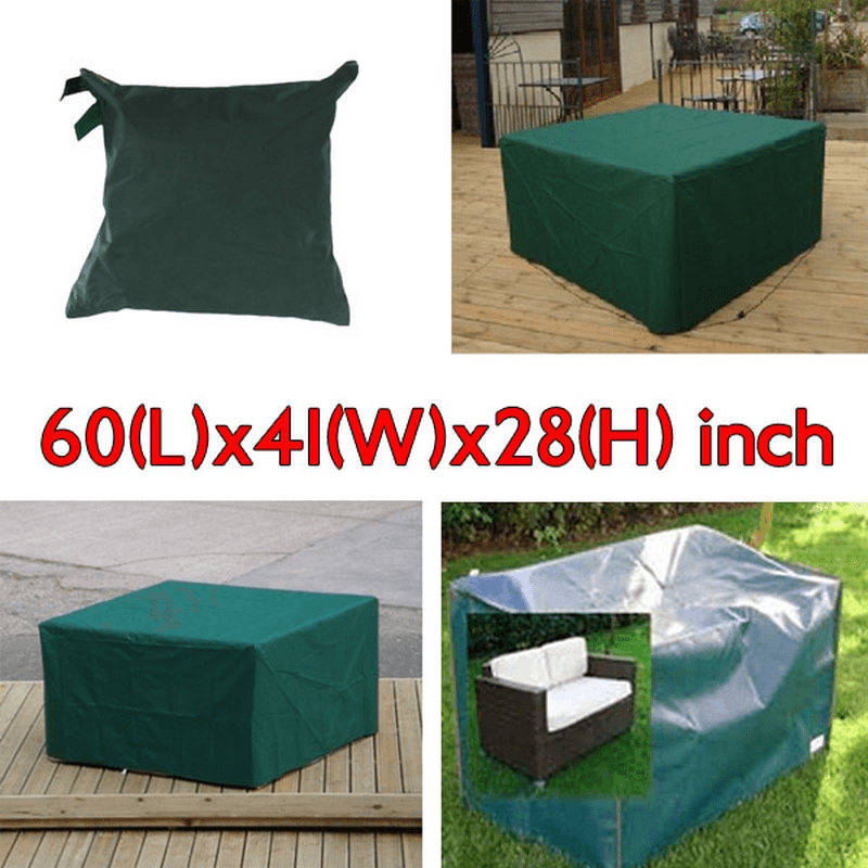 152X104X71Cm Garden Outdoor Furniture Waterproof Breathable Dust Cover Table Shelter - MRSLM