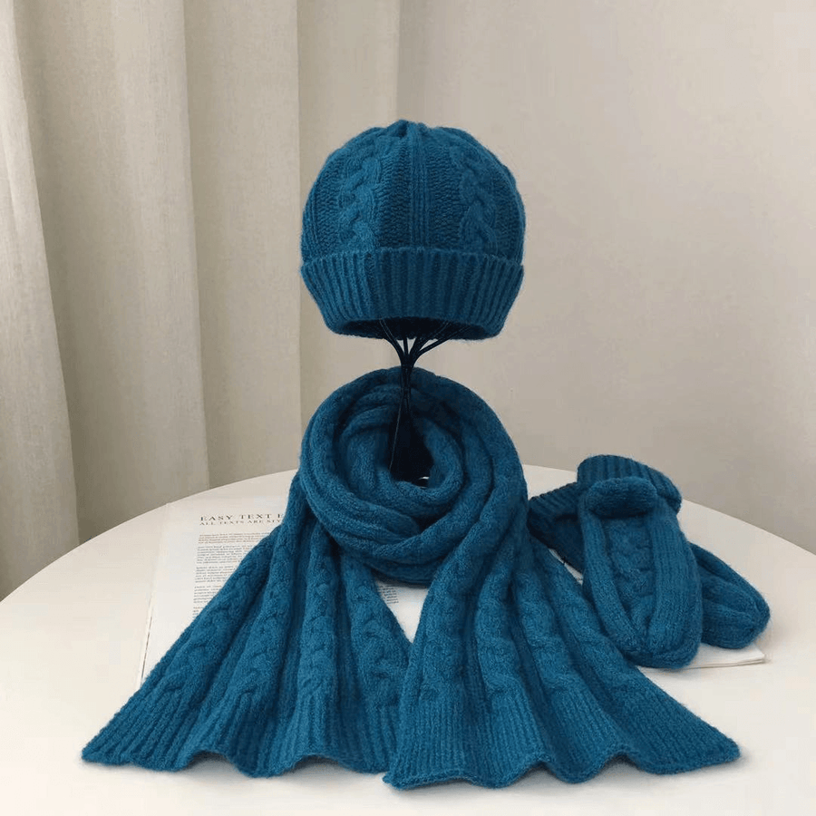 Men'S and Women'S Parent-Child Warm Woolen Hats - MRSLM