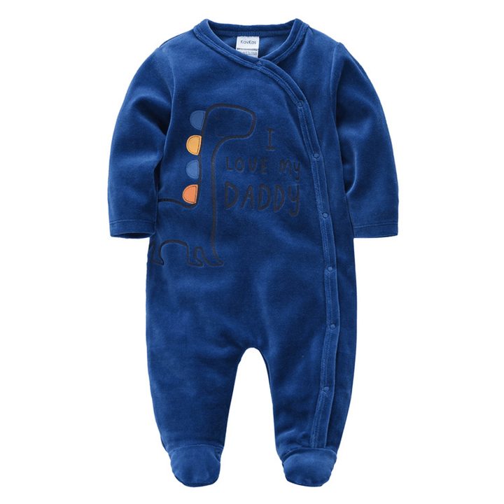 Baby Autumn and Winter Long-Sleeved Warm Romper - MRSLM