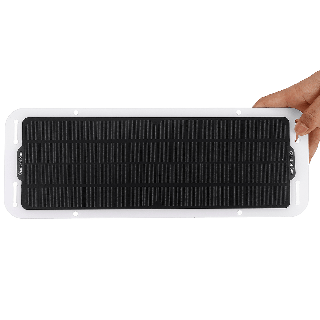 5W 5V Portable Outdoor Solar Energy Charging Panel Fast Outdoor Emergency Charging - MRSLM