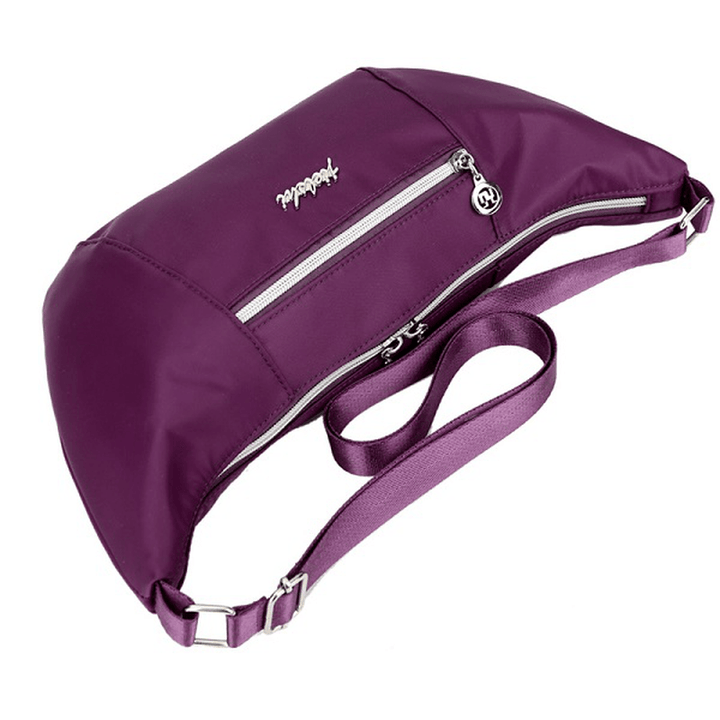 Women Nylon Light Weight Waterproof Casual Large Capacity Shoulder Bag Crossboby Bag - MRSLM
