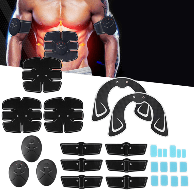 KALOAD 32PCS Arm Abdominal Muscle Trainer Hip Trainer Body Beauty Stimulator - MRSLM
