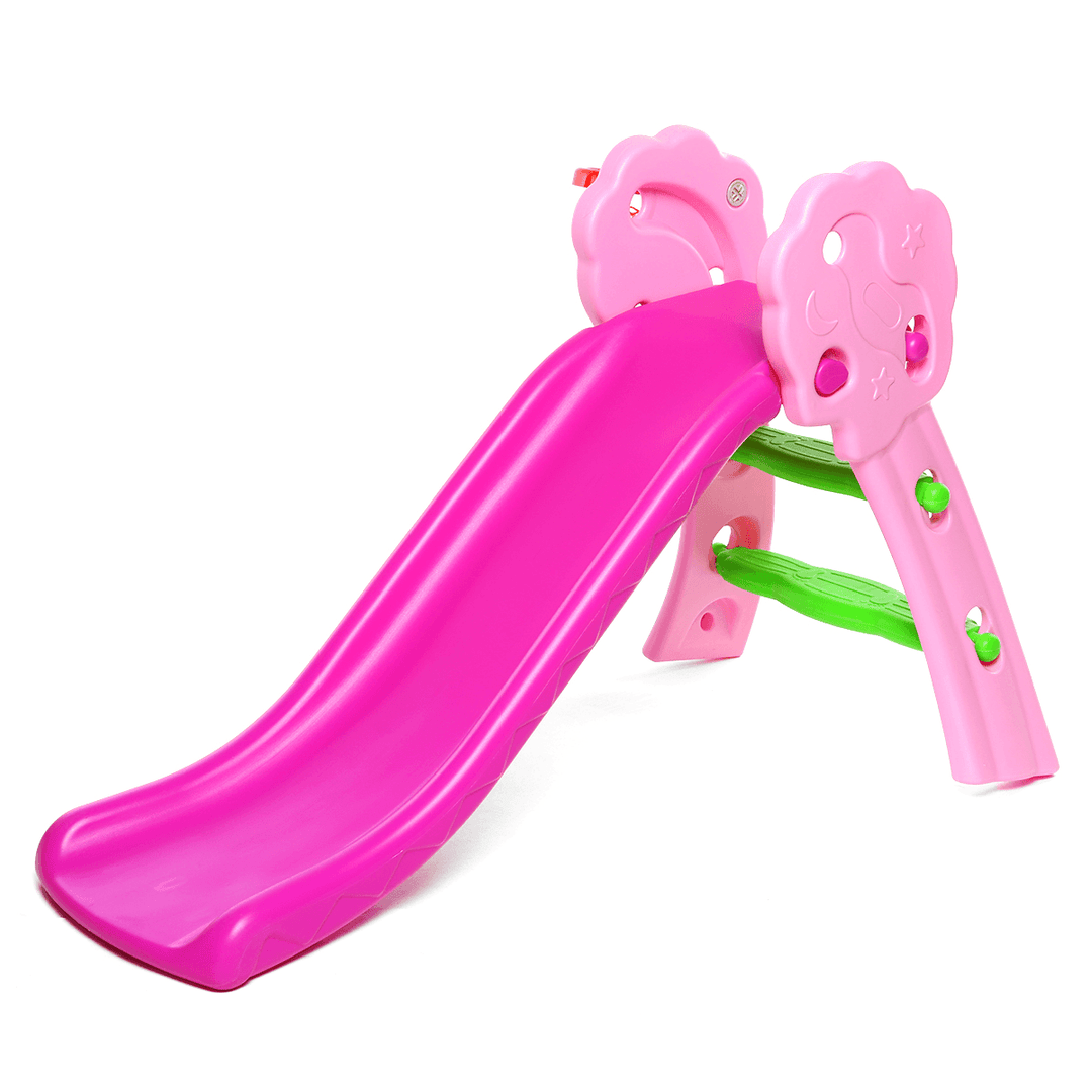 2-In-1 Baby Slide Multifunctional Basketball Sports Toys Children Gift Indoor Household Playground - MRSLM