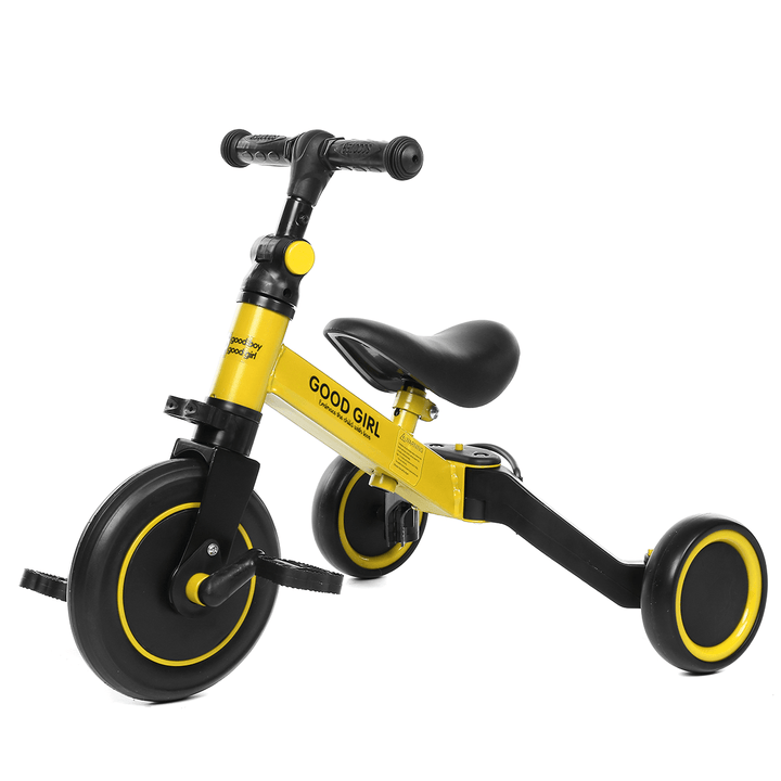 2-In-1 Kid Tricycle Adjustable Pedals Bike Toddler Children Balance Bicycle for 1-3 Years Old - MRSLM
