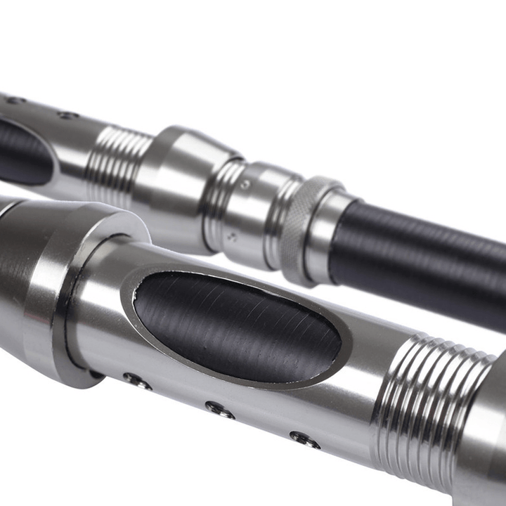 ZANLURE Fishing Rod Spinning Telescopic Rod Carbon Rod Short Tube Portable Outdoor Fishing Tools - MRSLM