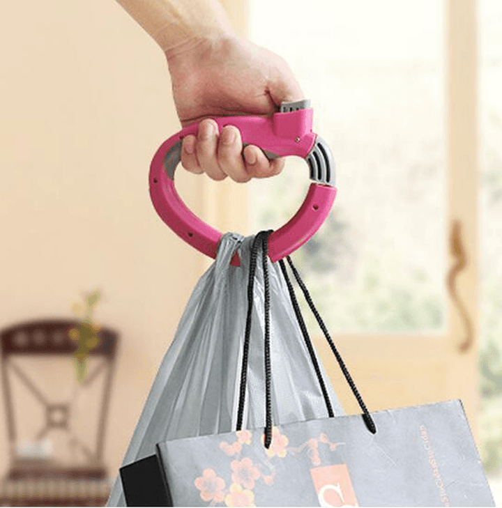 Retractable Portable Hanging Handle Multi Functional Extract D-Type Devices Shopping Carry Bag Carrier Holder - MRSLM