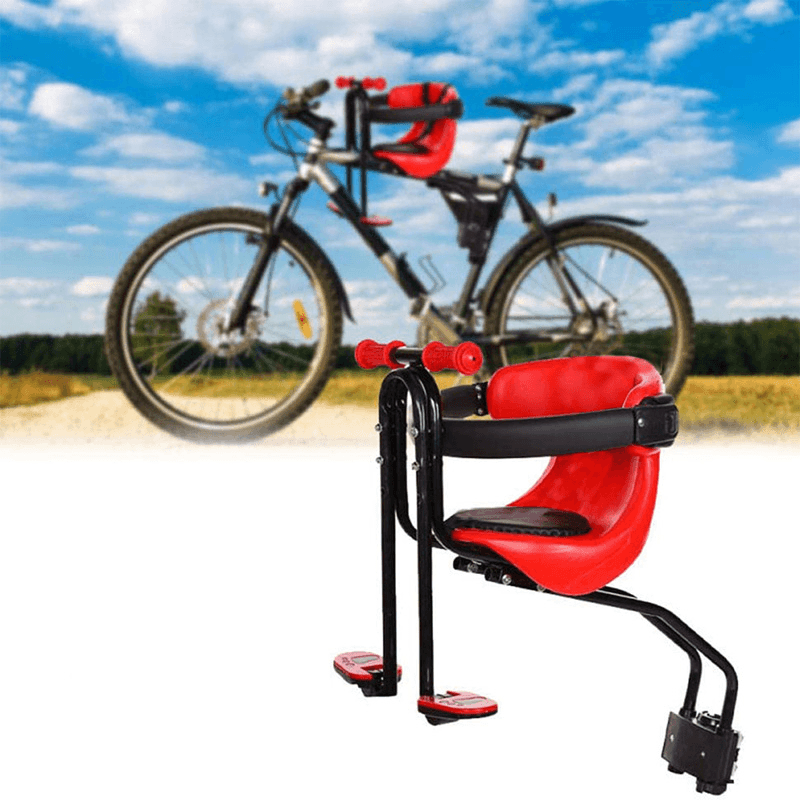 Children'S Baby Bicycle Front Seat Foldable Portable Ultralight Bicycle Seat Carrier Cycling Seat Baby Seat Bike Seat - MRSLM