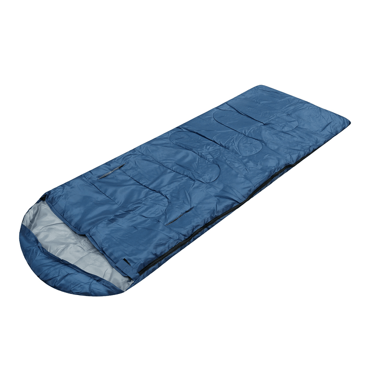 10X75Cm Waterproof Camping Envelope Sleeping Bag Outdoor Hiking Backpacking Sleeping Bag with Compression Sack Case - MRSLM