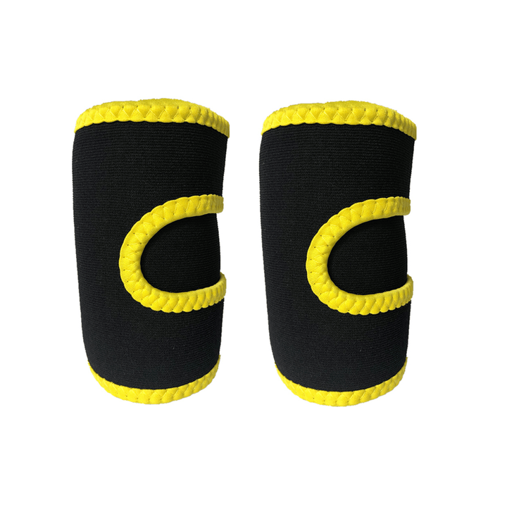 1 Pair Elbow Pads Adjustable Elastic Elbow Guard Elbow Support Outdoor Fitness Exercise Training - MRSLM