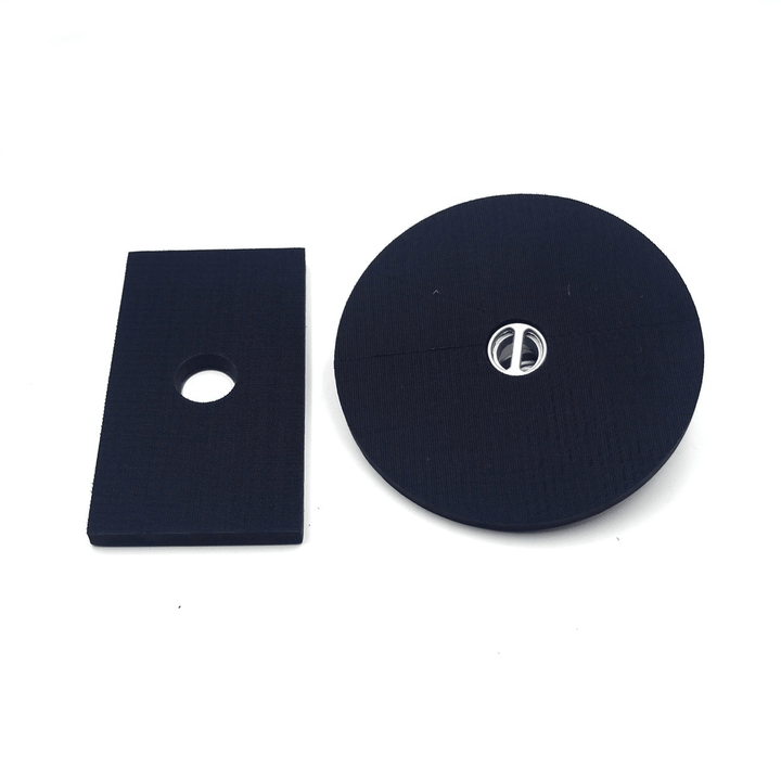 DOCTORDRYWALL 2Pcs round Square Sanding Backing Pad Radial Sander Disc for Dry-Wall Repair Set Multifunctional Grinding Block Wall Polisher Tools Accessories - MRSLM