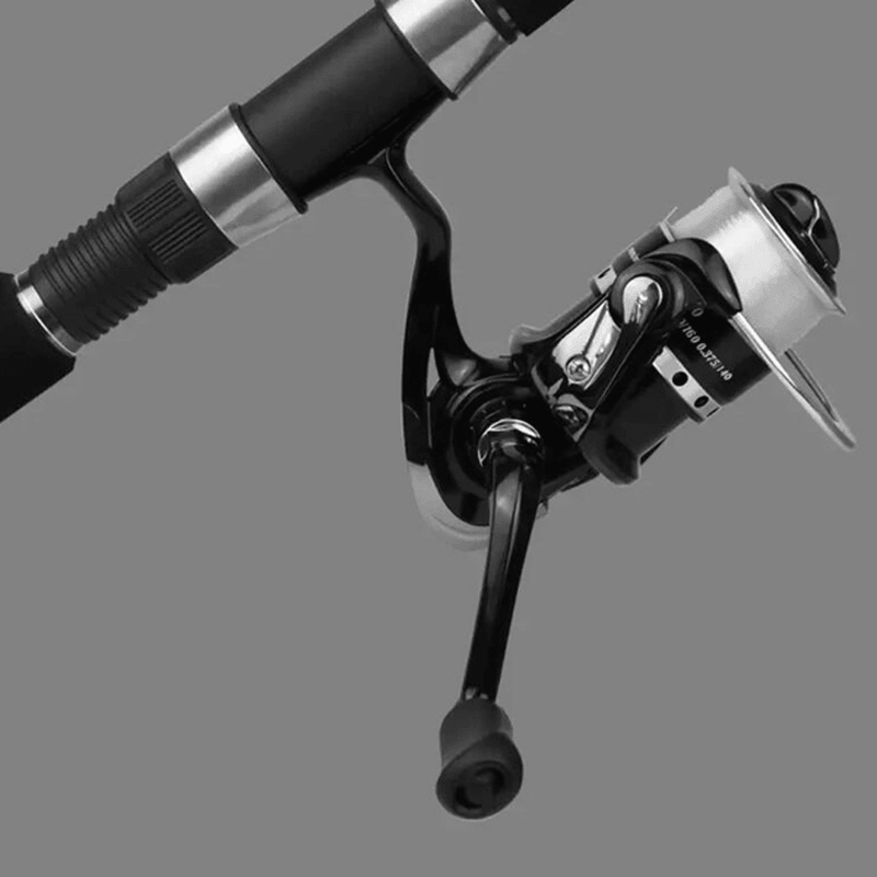 YEUX 4.7:1/5.2:1High Speed Ratio Fishing Reel Right/Left Handle Exchange Dual Brake System Folding Fishing Tackle - MRSLM