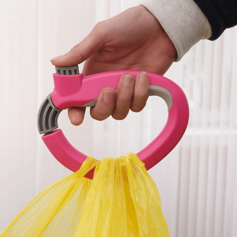 Retractable Portable Hanging Handle Multi Functional Extract D-Type Devices Shopping Carry Bag Carrier Holder - MRSLM