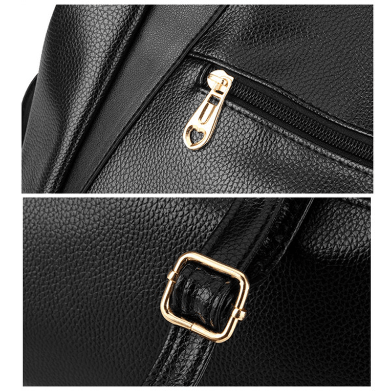 Women PU Leather Handbag Shoulder Bag Crossbody Bag - MRSLM