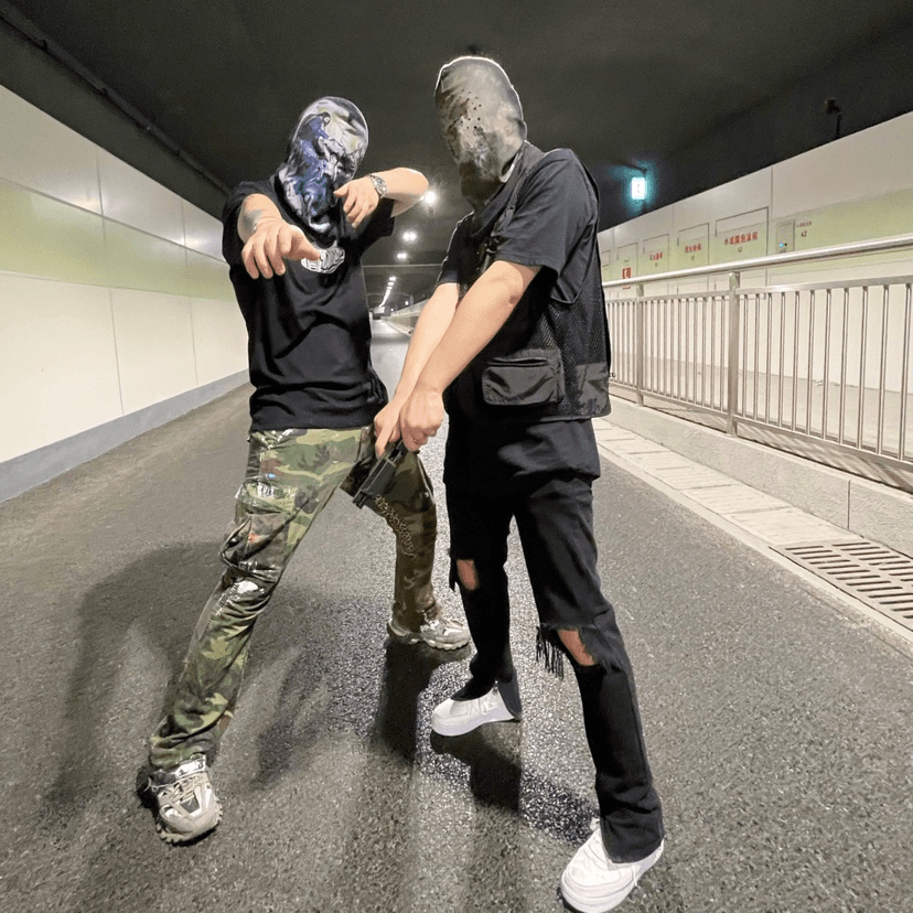 Face Mask Headgear Hip Hop Rap European and American Streets - MRSLM