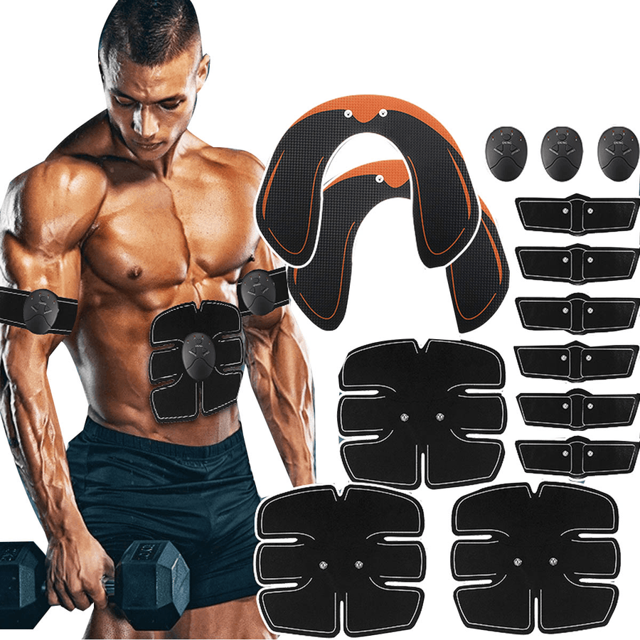 KALAOD 14Pcs/Set Hip Trainer Abdominal Arm Muscle Training Body Shape Sports Smart Fitness ABS - MRSLM