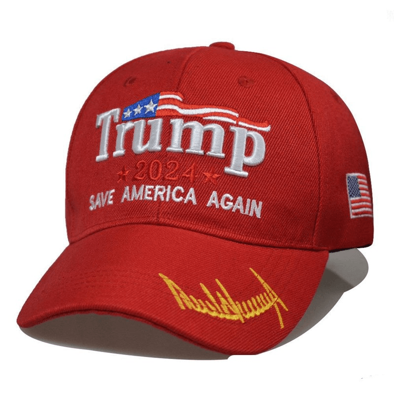 American Flag Camouflage Presidential Embroidered Hat - MRSLM
