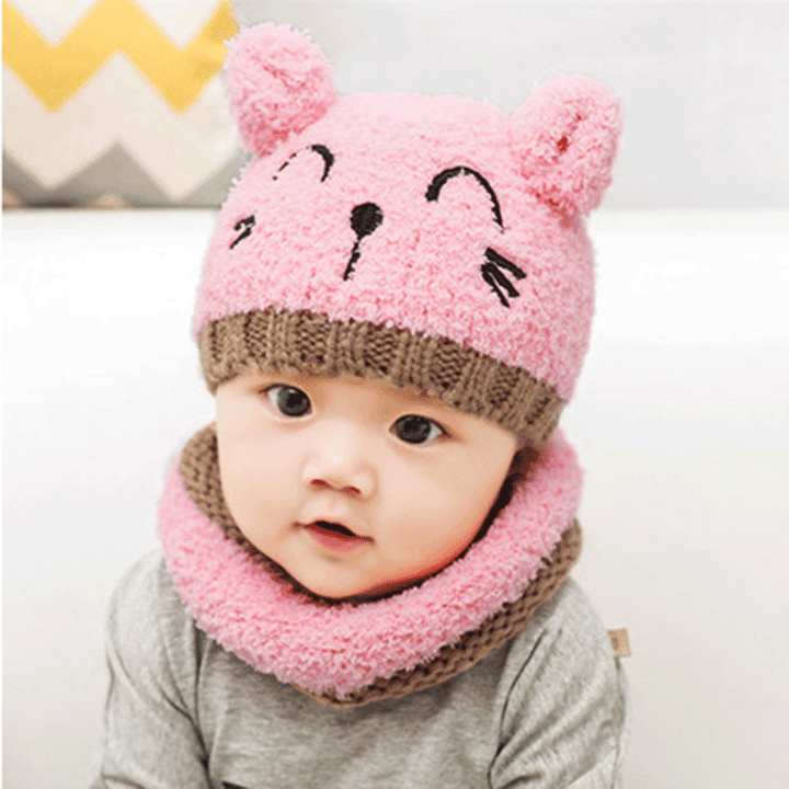 Wool Scarf Baby Hat - MRSLM
