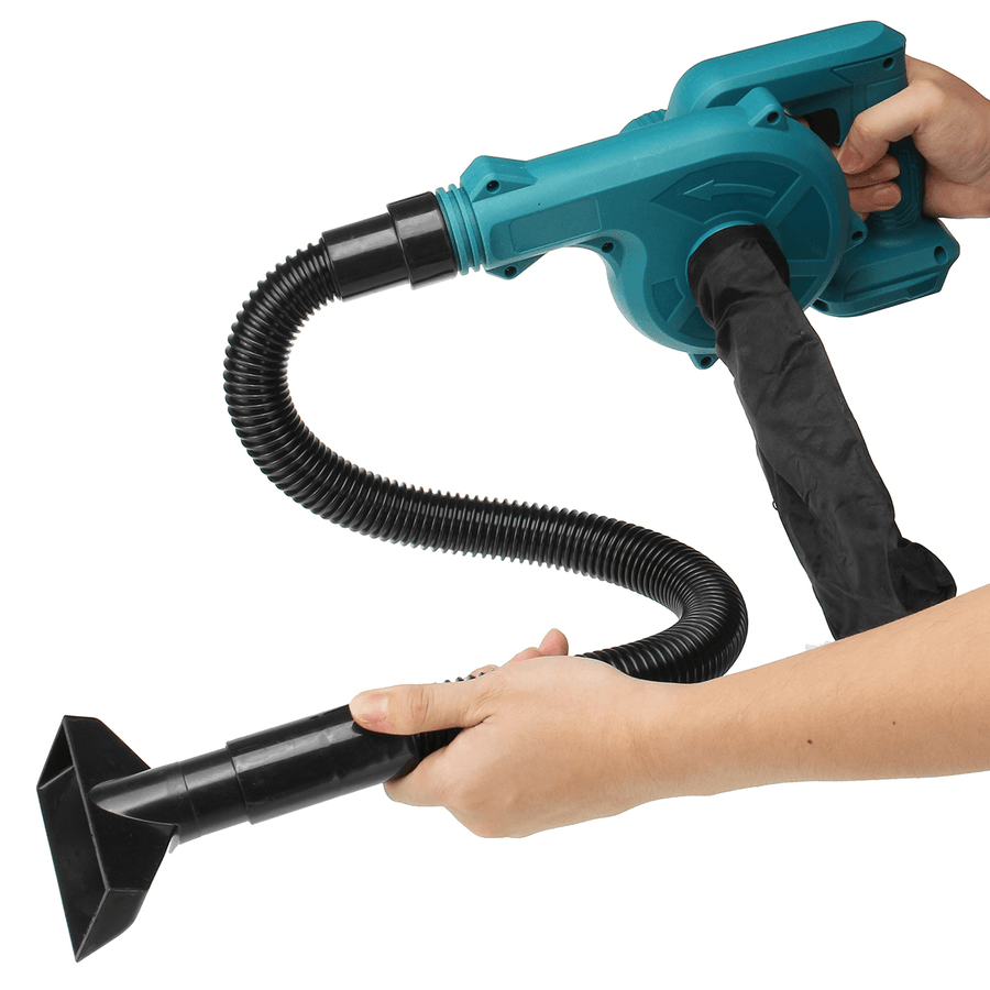 2 in 1 Electric Air Blower Vacuum Cleaner Handheld Dust Collecting Tool for Makita 18V Battery - MRSLM