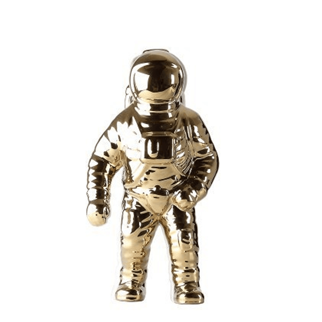 3 Color Space Man Sculpture Astronaut Fashion Vase Ceramic Flower Planter Vase Space Man Sculpture Cosmonaut Home Office Decor - MRSLM