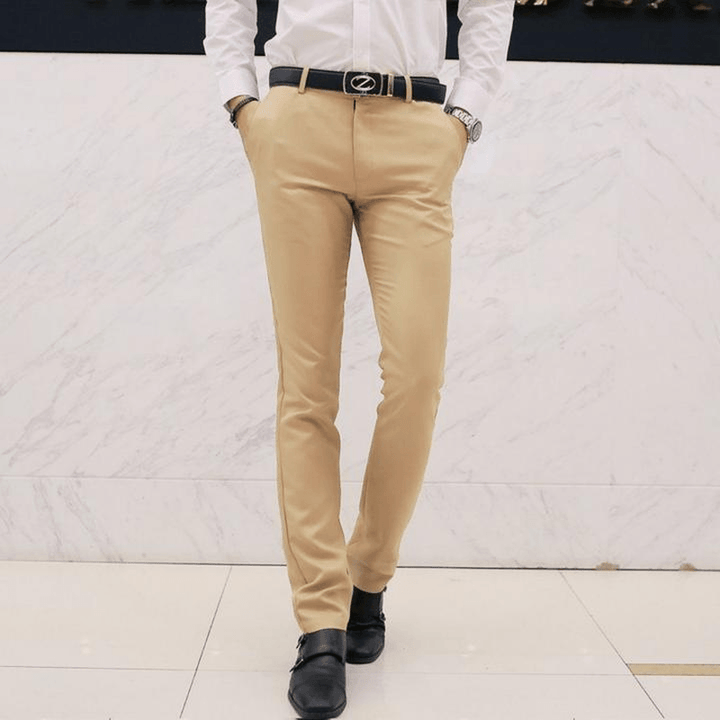 Fashion Simple Business Suit Casual Trousers - MRSLM