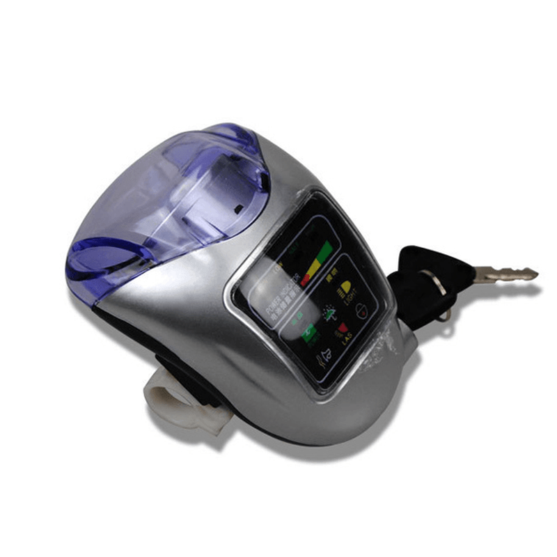 XANES® 48V Electric Car Power Display LED Light Instrument Headlight Dash Lamp Bike Lights Accessories - MRSLM